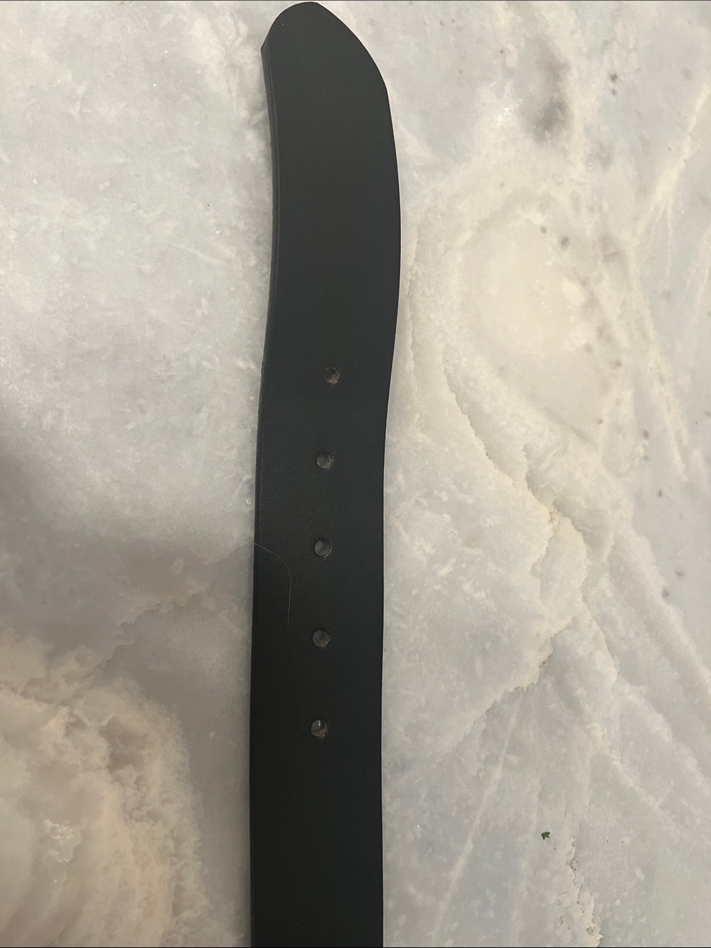 NWOT-Diesel Black Leather Belt - Picture 5 of 6